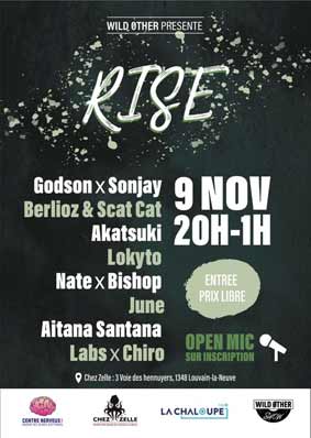 RISE 09/11/2019 Chez Zelle // Louvain-La-Neuve